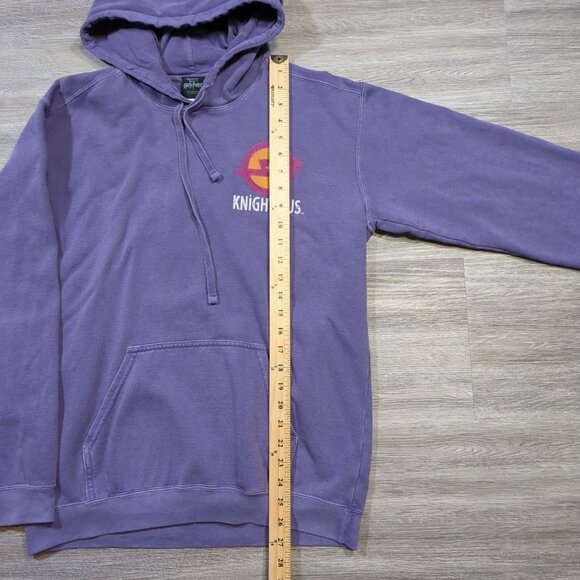 Harry Potter Knight Bus Purple Graphic Hoodie Men's Small Universal Studios - Picture 7 of 8